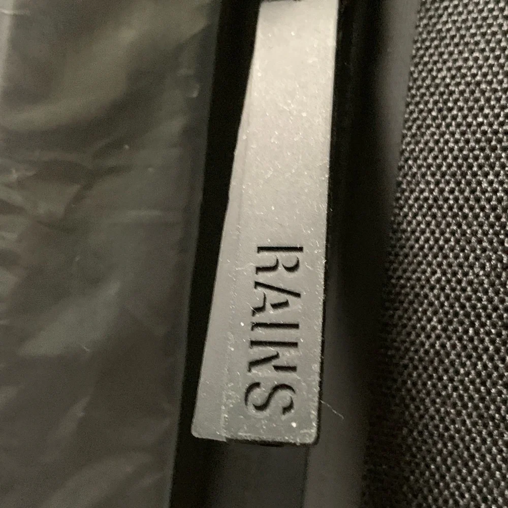 Rains backpack silhouette